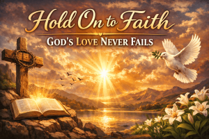 Hold On to Faith – God’s Love Never Fails